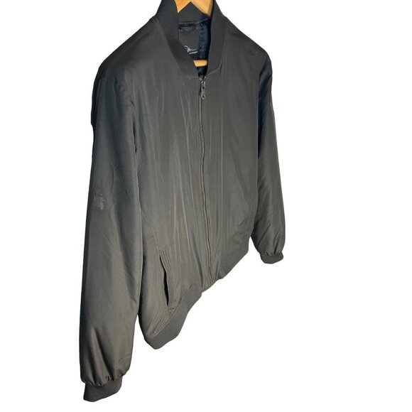 Marc Anthony Dark Green Full Zip Lightweight Bomber Jacket Sz L - Picture 4 of 9